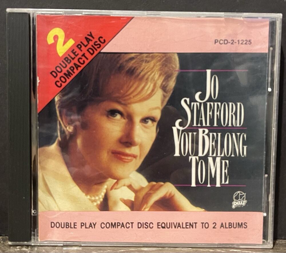 Jo Stafford CD You Belong To Me Double Play Compact Disc Preowned